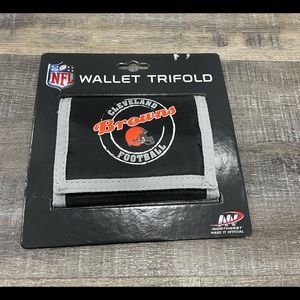 NFL Cleveland Browns Tri-Fold Wallet